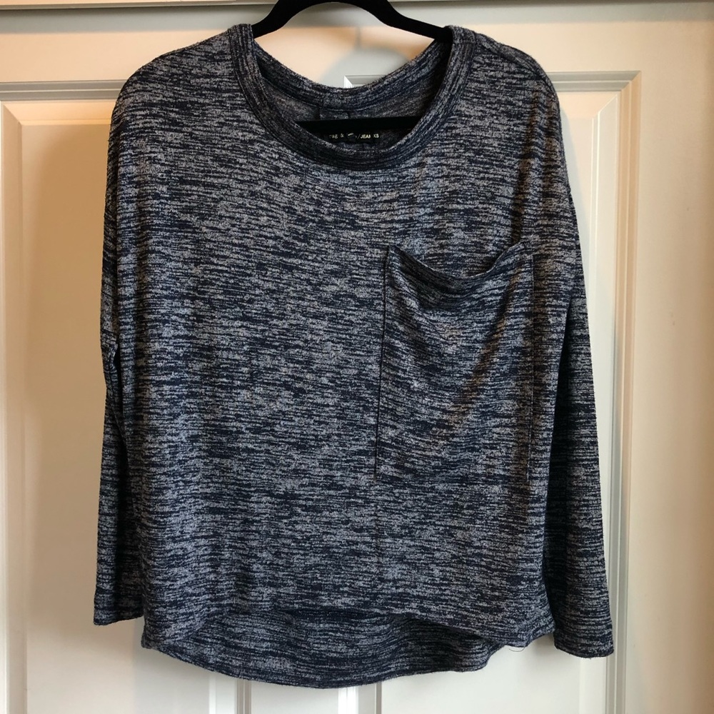 Rag and Bone Jeans Long Sleeve Top